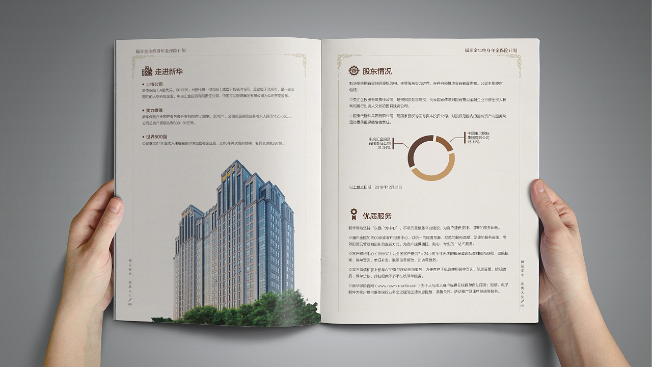 新华保险福享金生终身年金保险计划包装