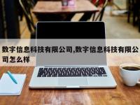 数字信息科技有限公司,数字信息科技有限公司怎么样
